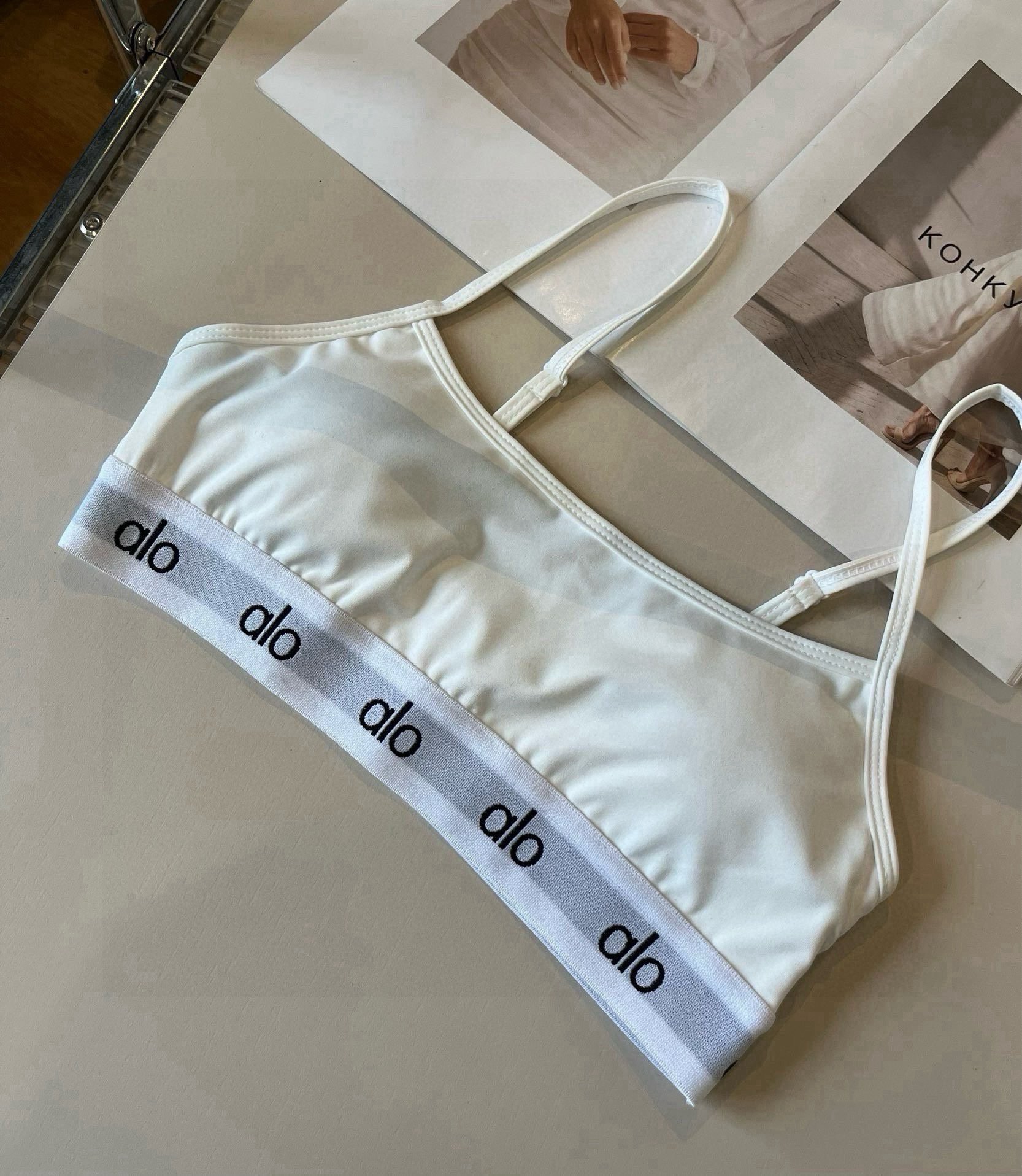 。alo潮牌分体比基尼泳衣，S M L