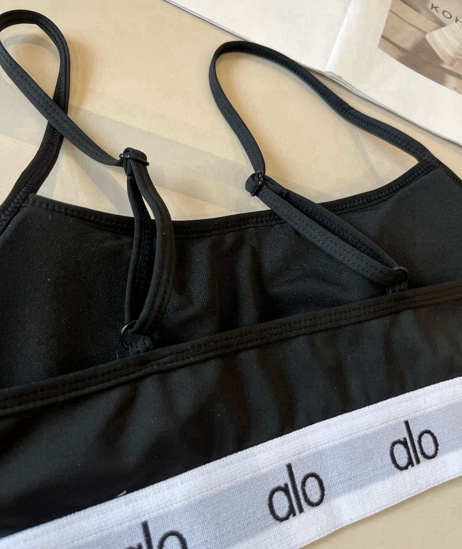 。alo潮牌分体比基尼泳衣，S M L