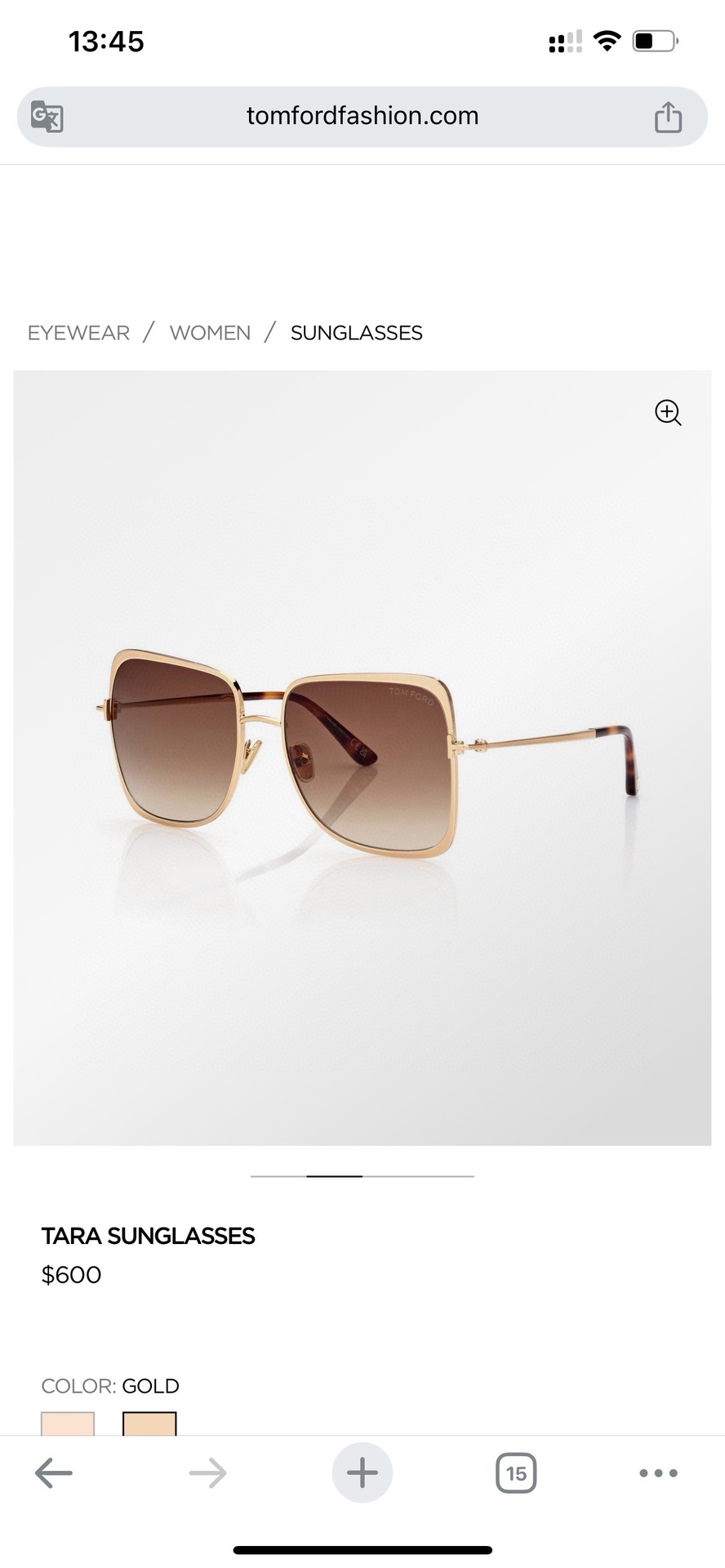 TOM FOR*💫💫💫MODEL：TF 1319💫💫💫SIZE：57口17-140💫💫💫