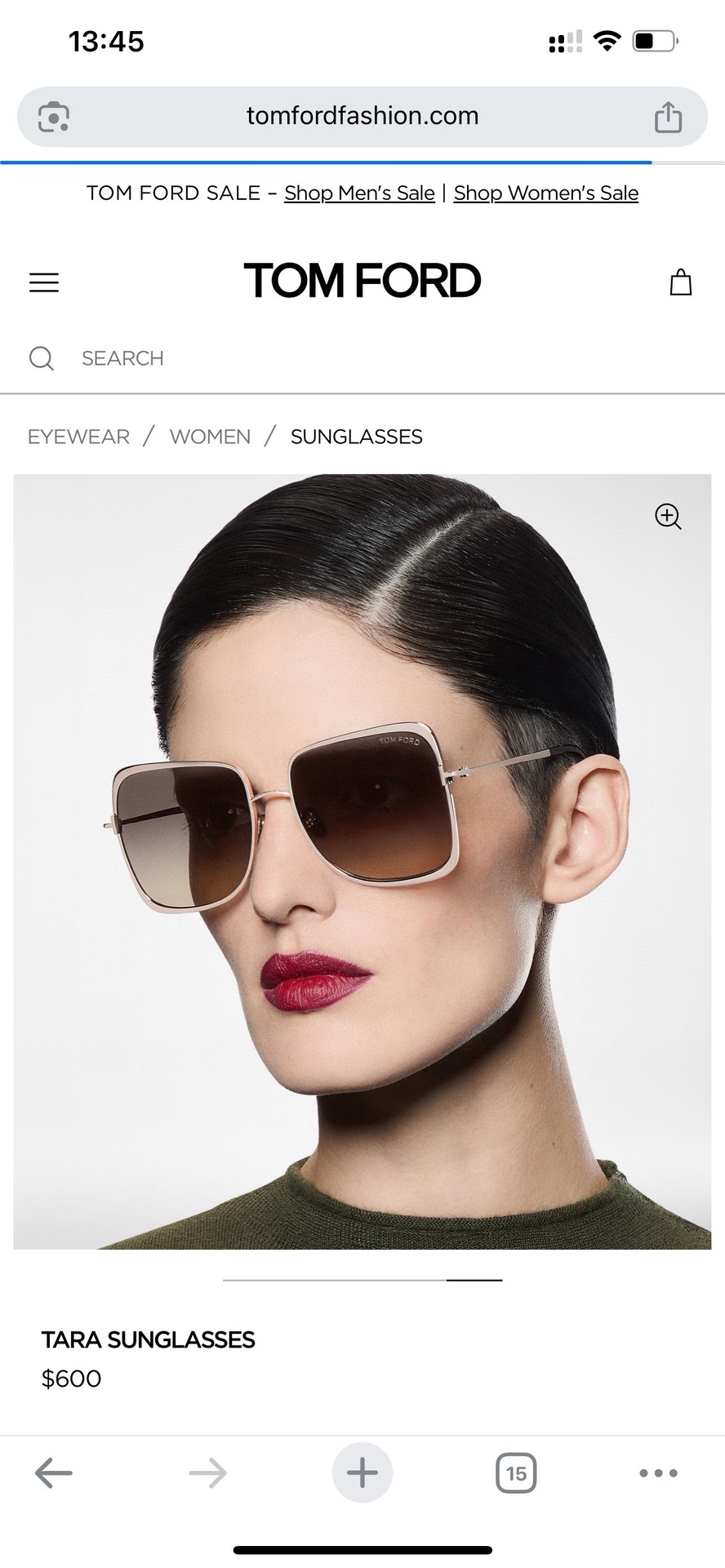 TOM FOR*💫💫💫MODEL：TF 1319💫💫💫SIZE：57口17-140💫💫💫