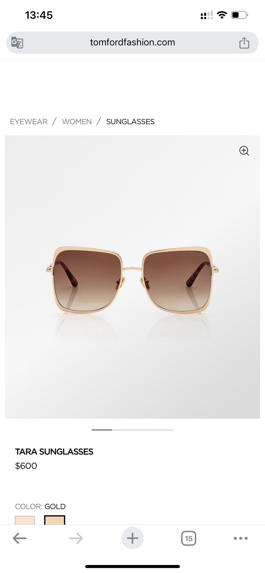 TOM FOR*💫💫💫MODEL：TF 1319💫💫💫SIZE：57口17-140💫💫💫