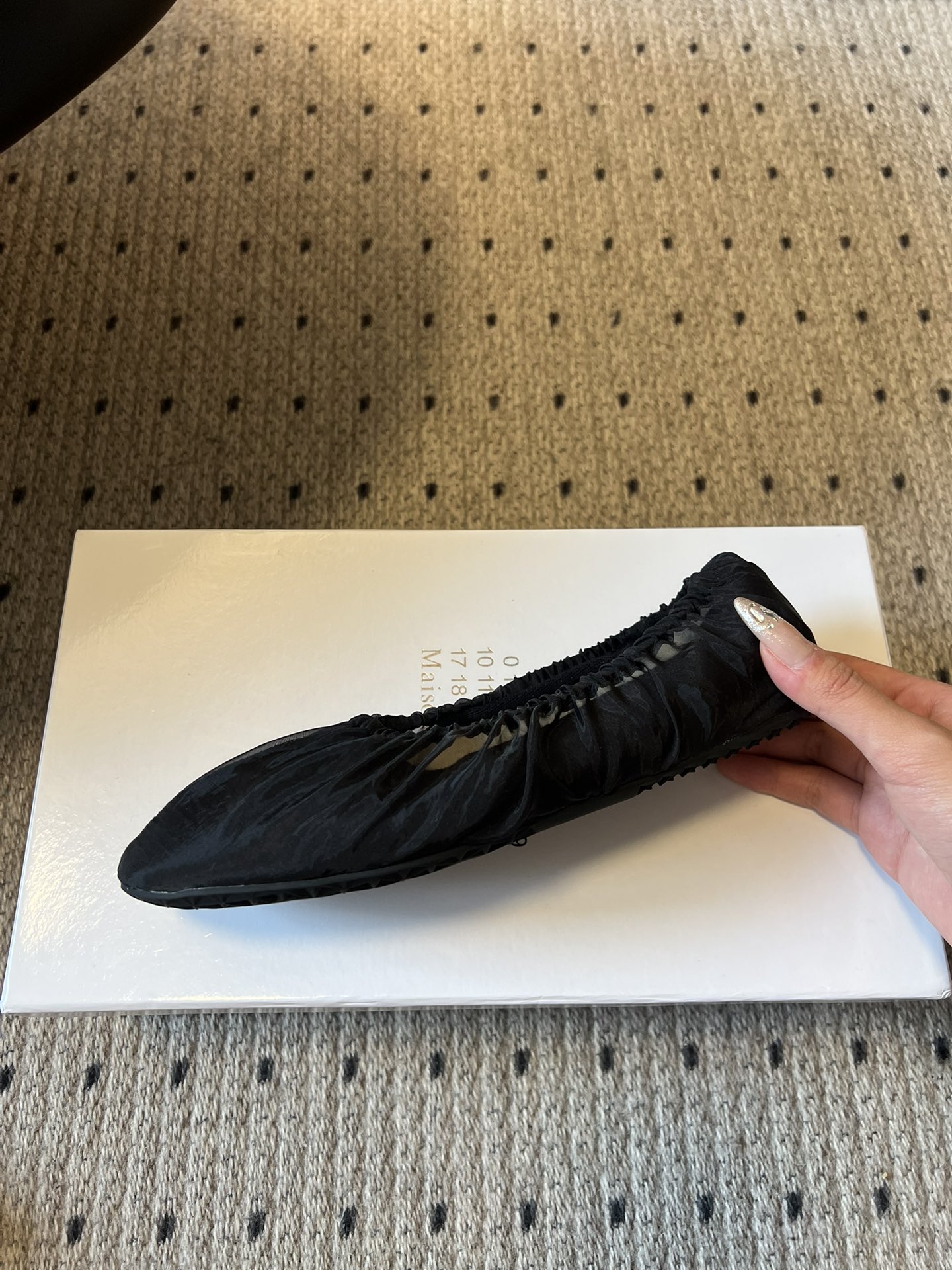 Maison Margiela Margiel*26ss早春新款芭蕾平底鞋