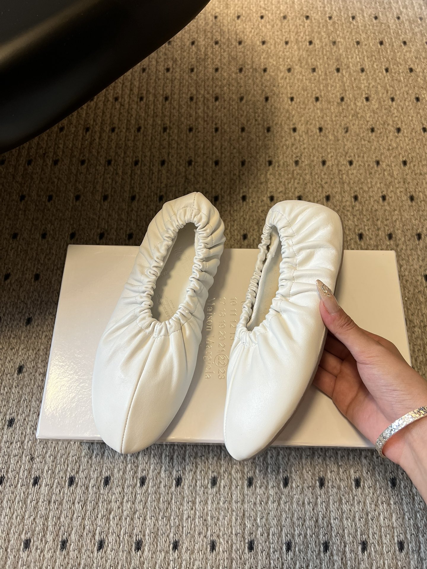 Maison Margiela Margiel*26ss早春新款芭蕾平底鞋