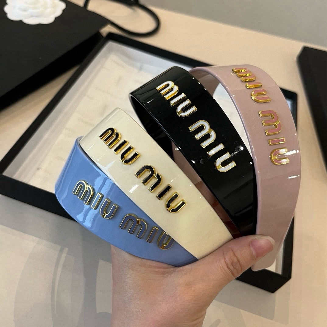 pmiumiu缪缪亚克力发箍