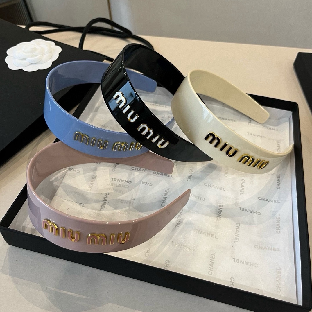 pmiumiu缪缪亚克力发箍