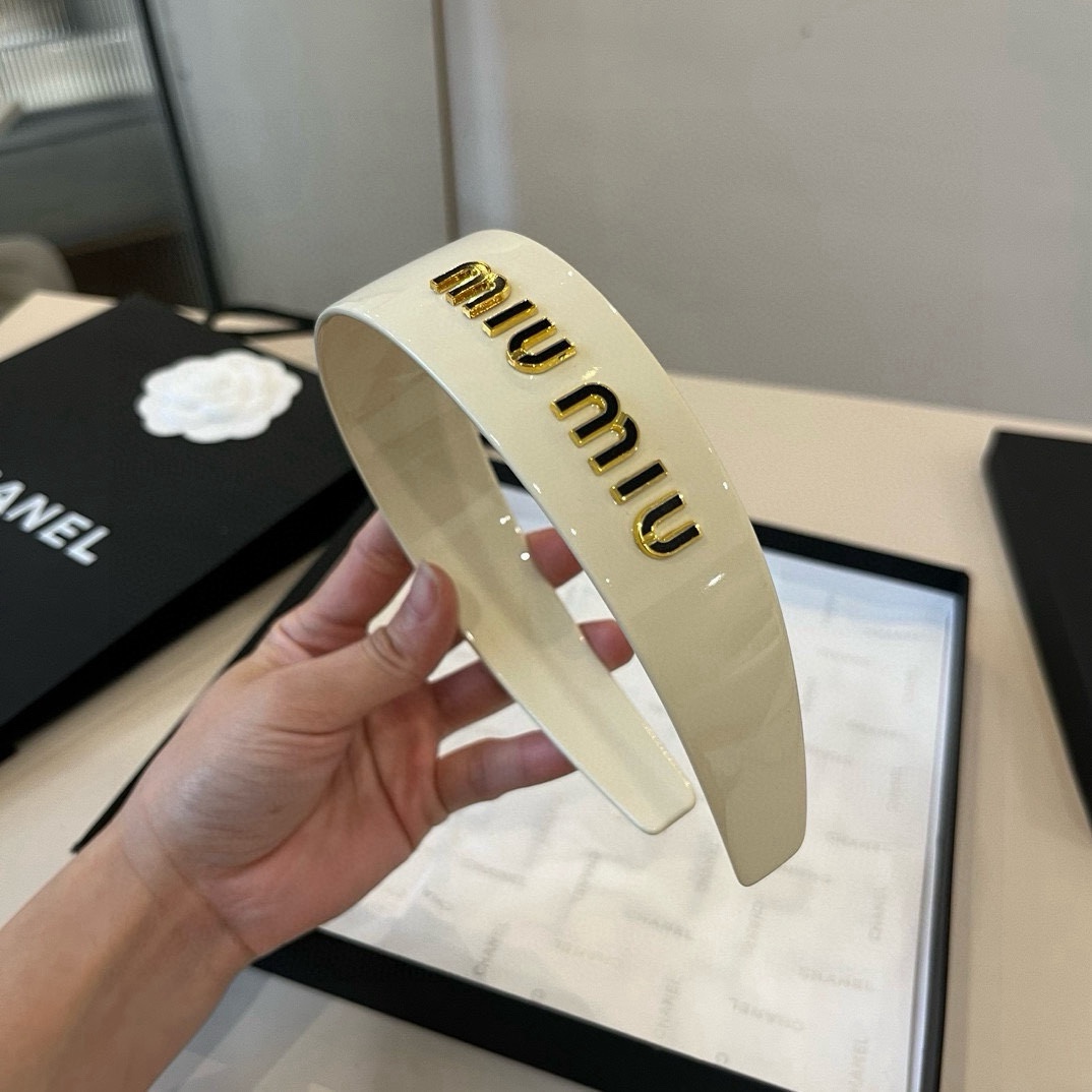 pmiumiu缪缪亚克力发箍