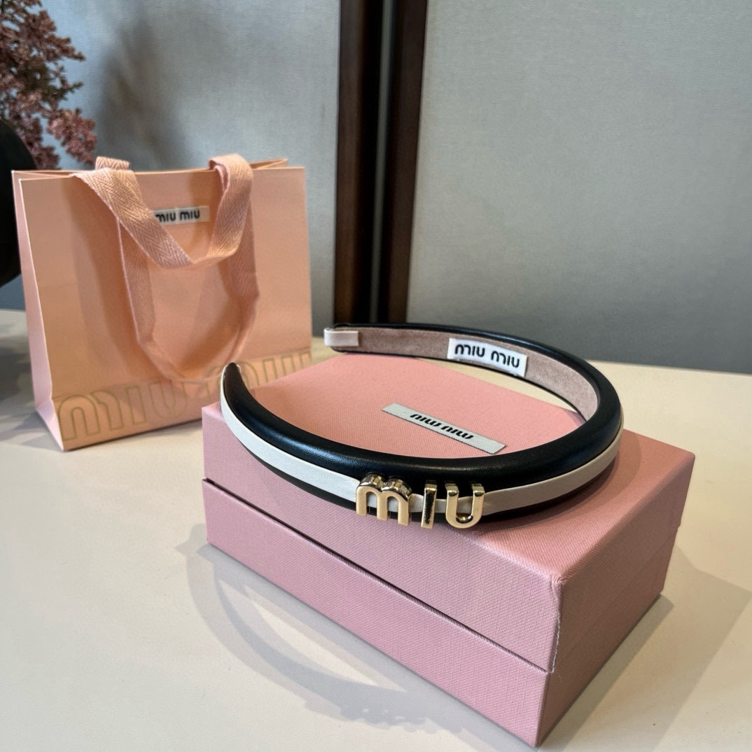 pmiumiu缪缪新款发箍