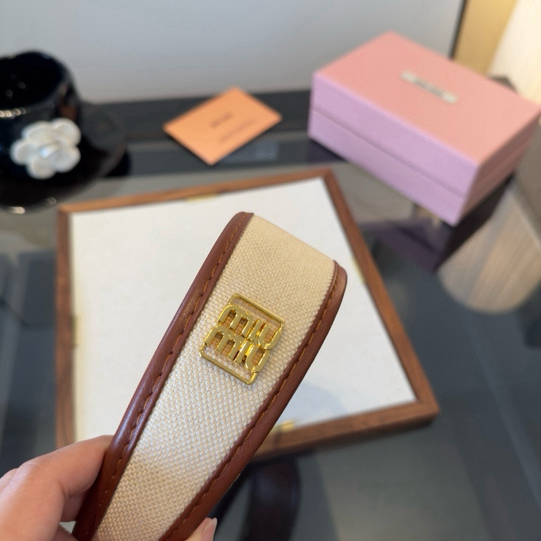 p缪缪miumiu新款发箍