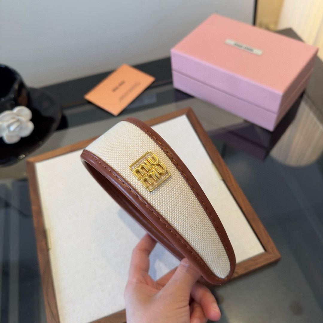 p缪缪miumiu新款发箍