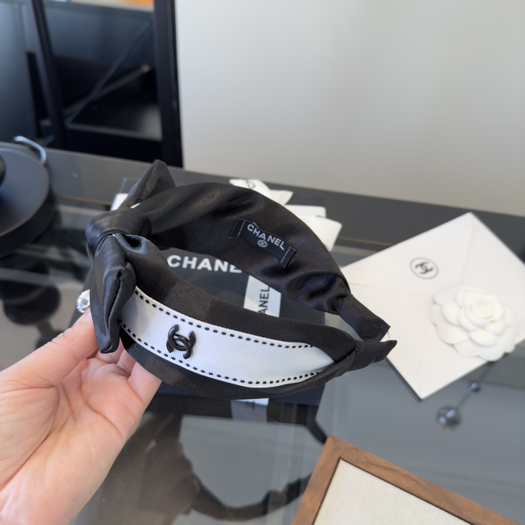 pchanel香奈儿蝴蝶结发箍