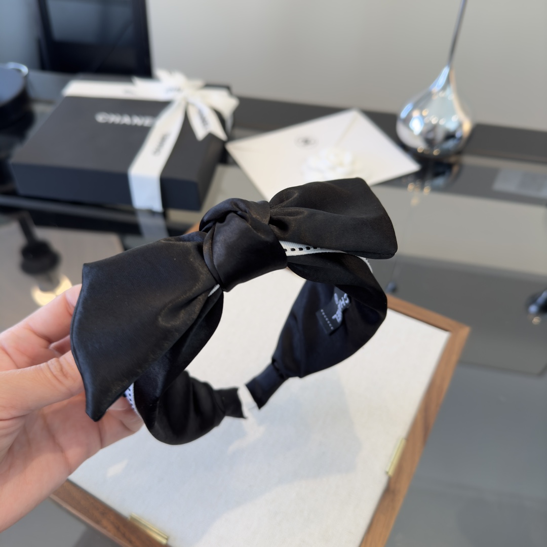 pchanel香奈儿蝴蝶结发箍