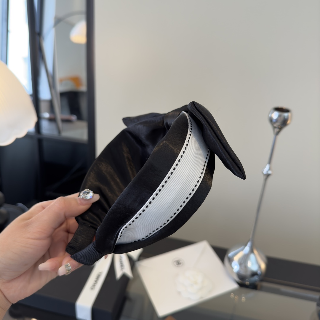 pchanel香奈儿蝴蝶结发箍