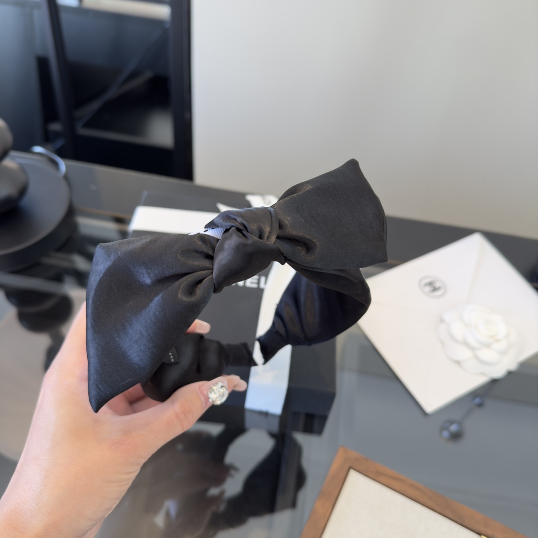 pchanel香奈儿蝴蝶结发箍