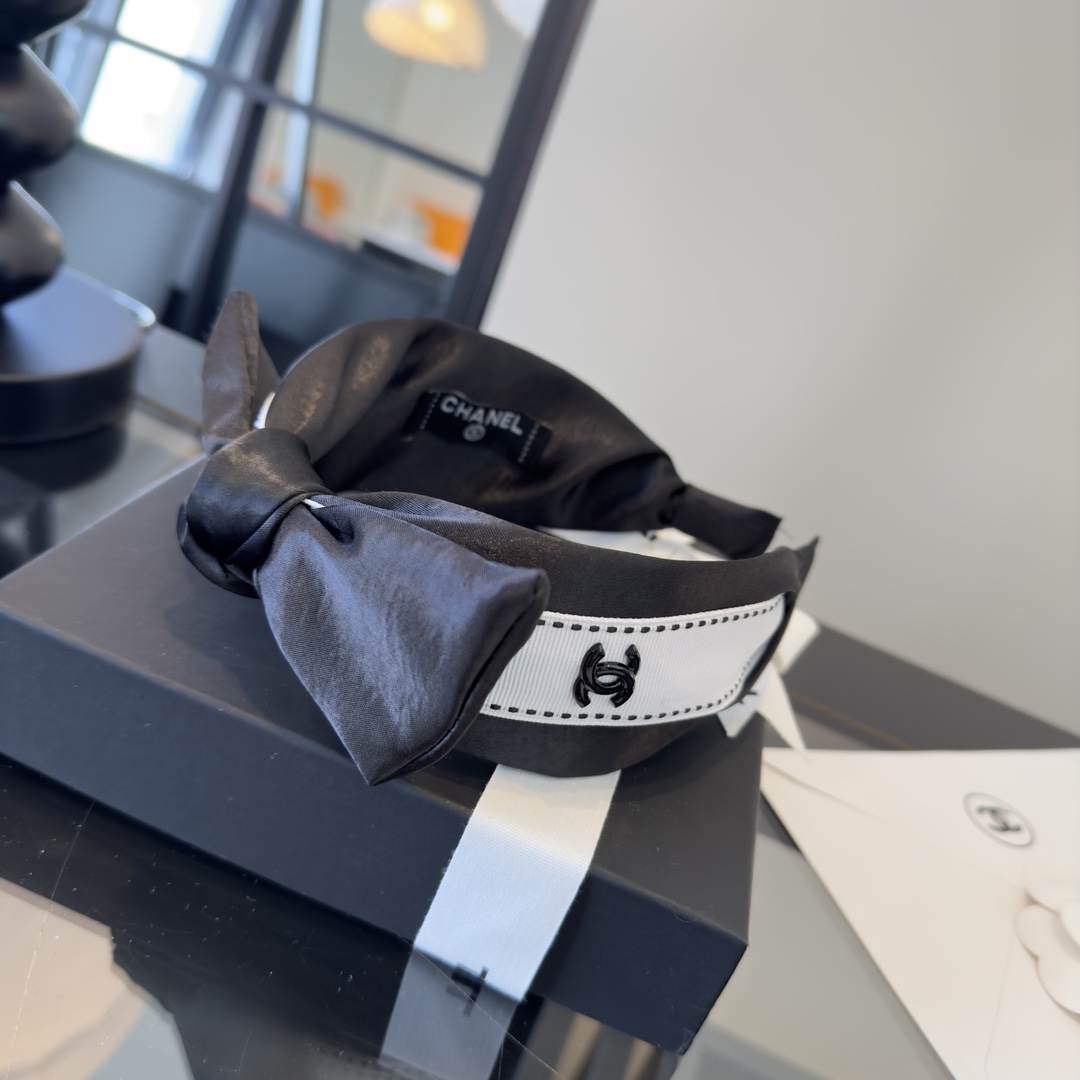 pchanel香奈儿蝴蝶结发箍