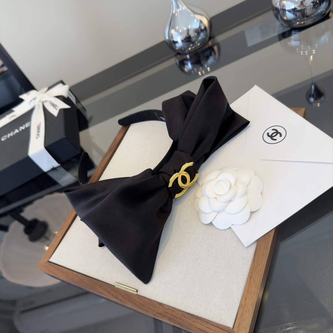 pchanel香奈儿蝴蝶结发箍