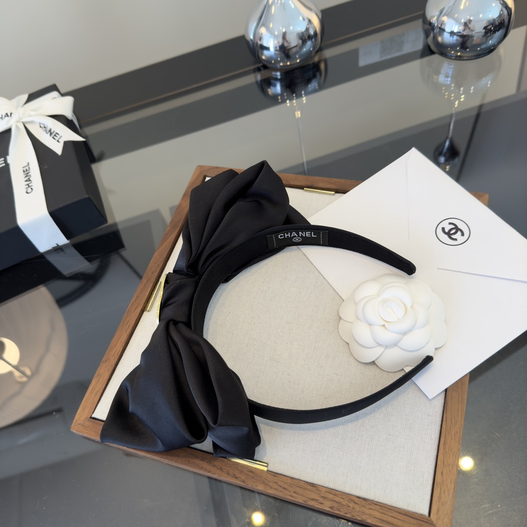 pchanel香奈儿蝴蝶结发箍