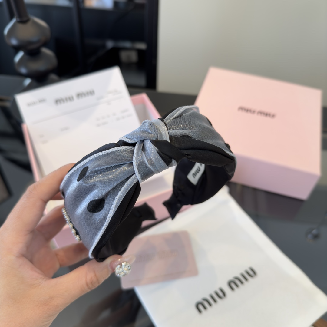 p缪缪miumiu新款发箍