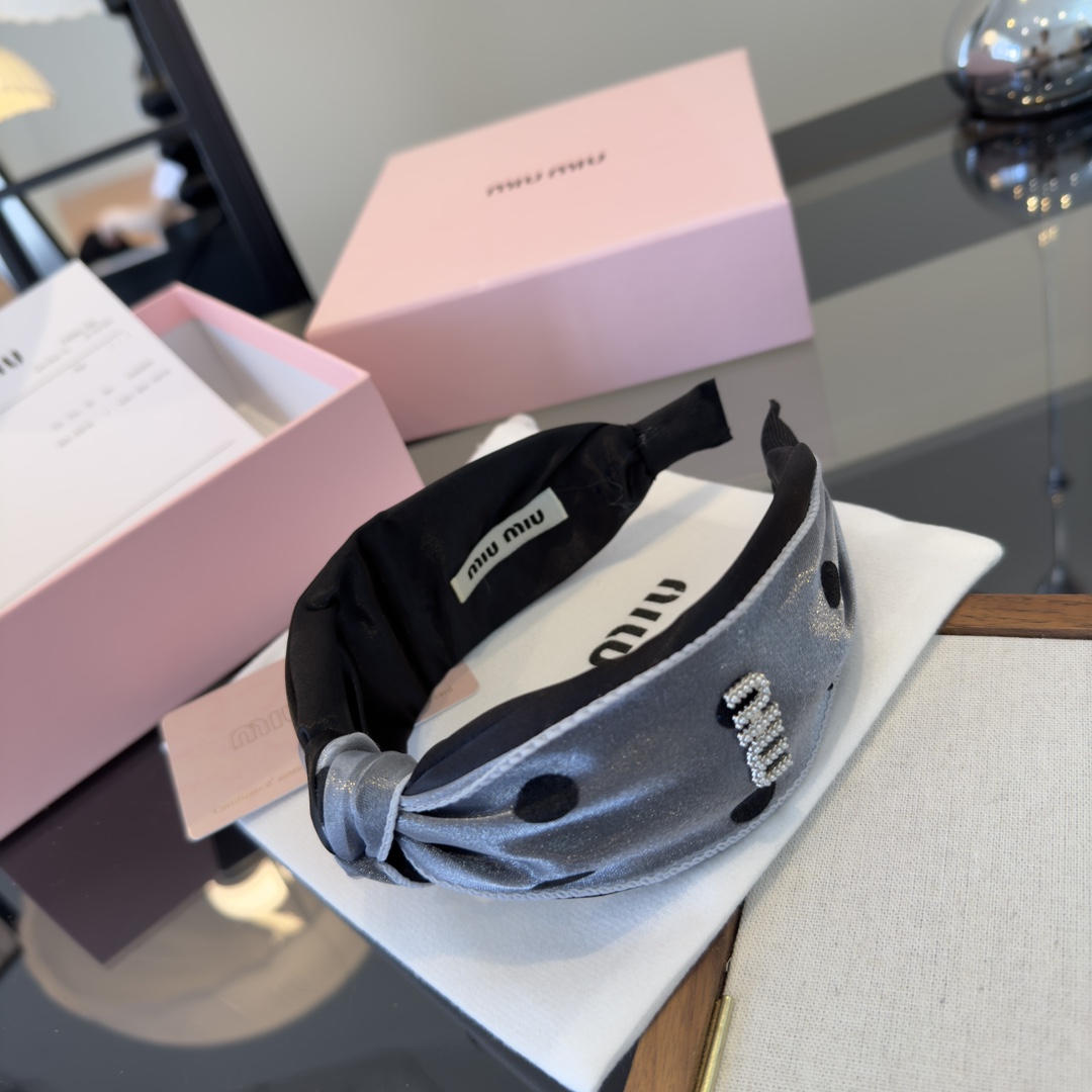 p缪缪miumiu新款发箍