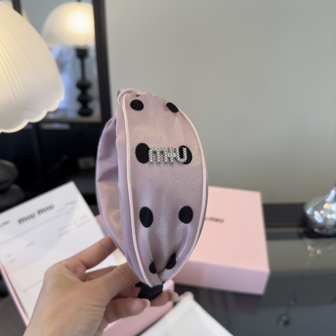 p缪缪miumiu新款发箍
