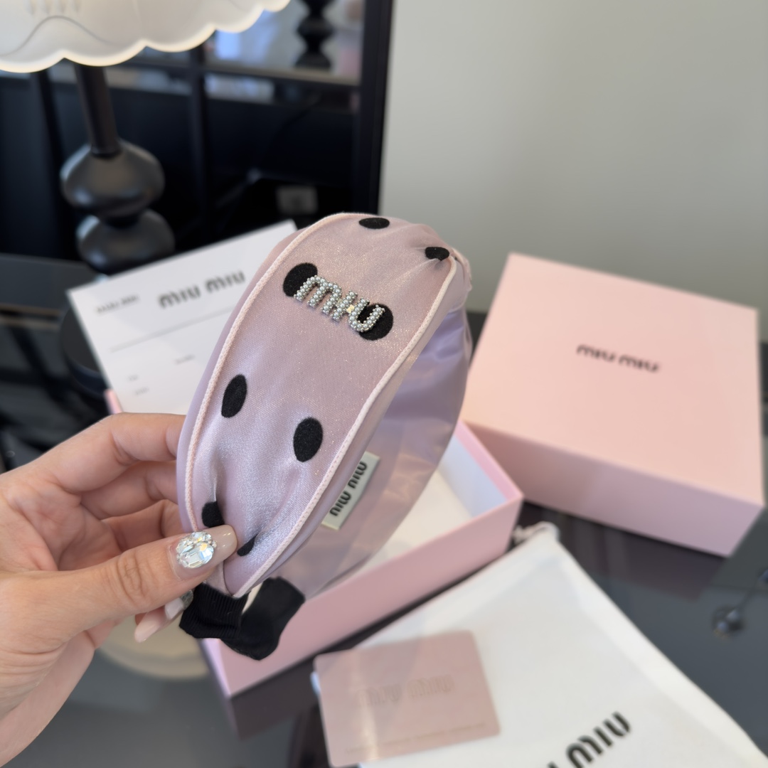 p缪缪miumiu新款发箍