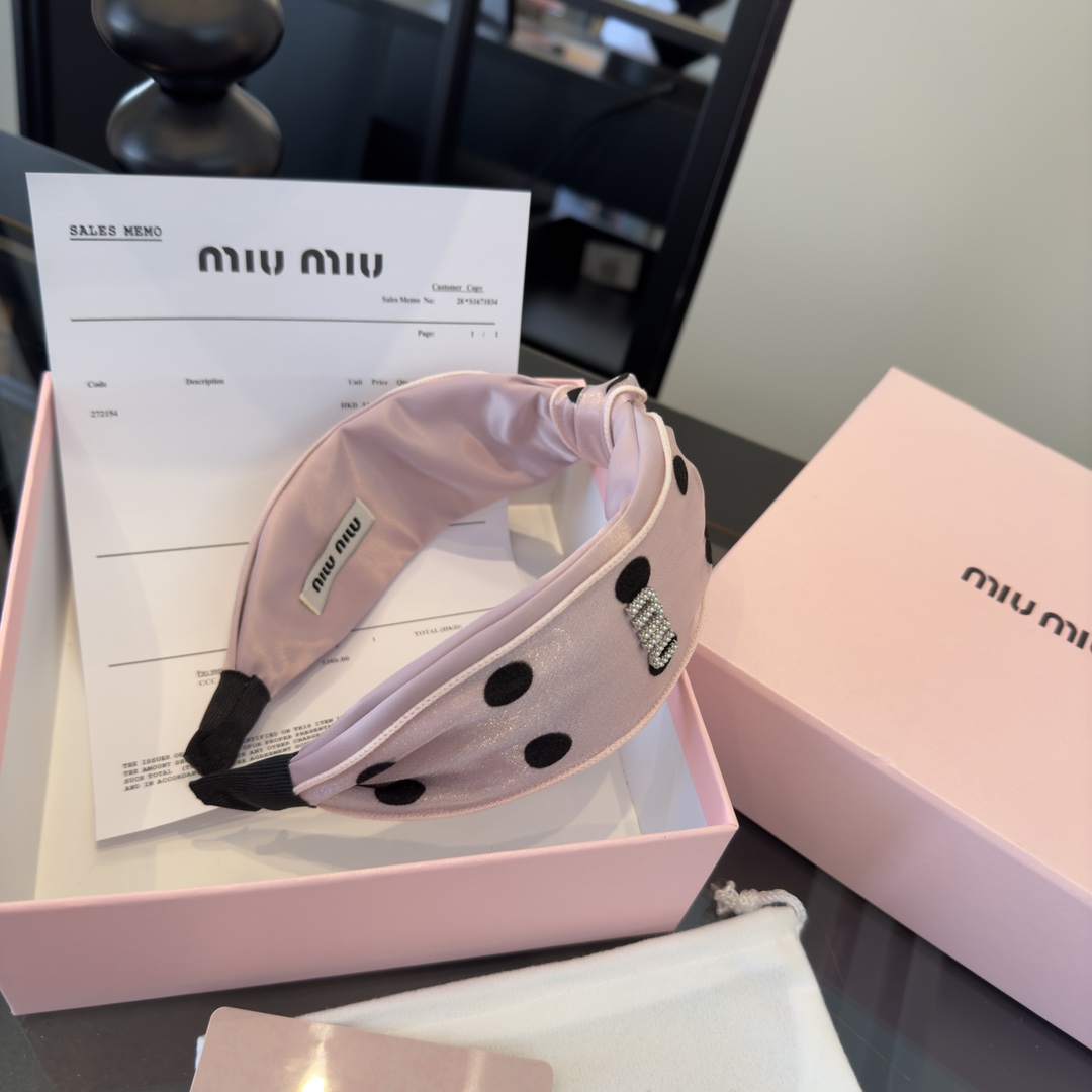 p缪缪miumiu新款发箍