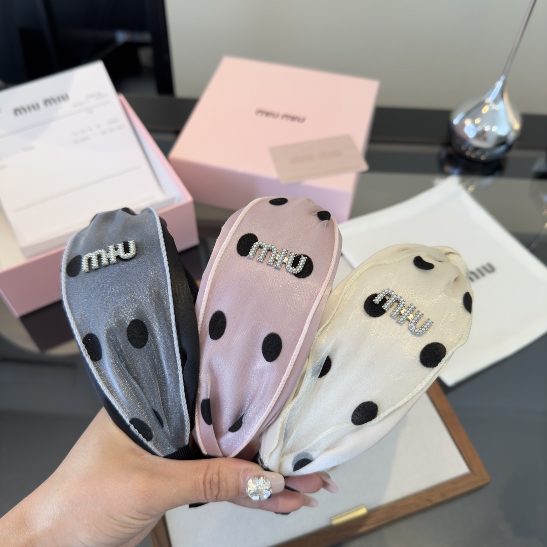 p缪缪miumiu新款发箍