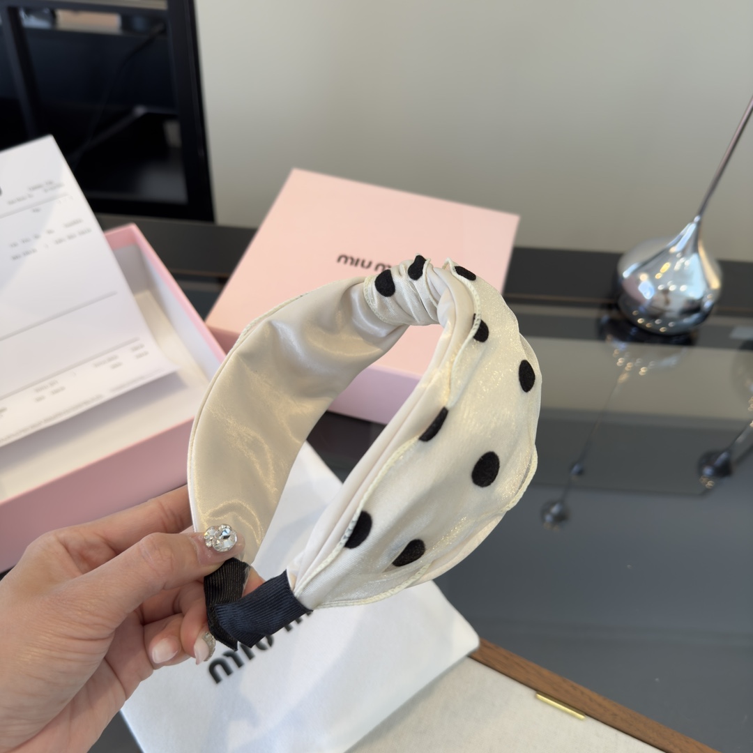 p缪缪miumiu新款发箍