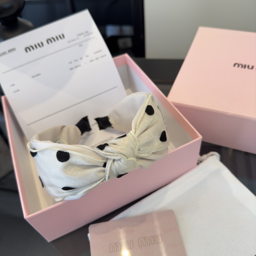 p缪缪miumiu新款发箍