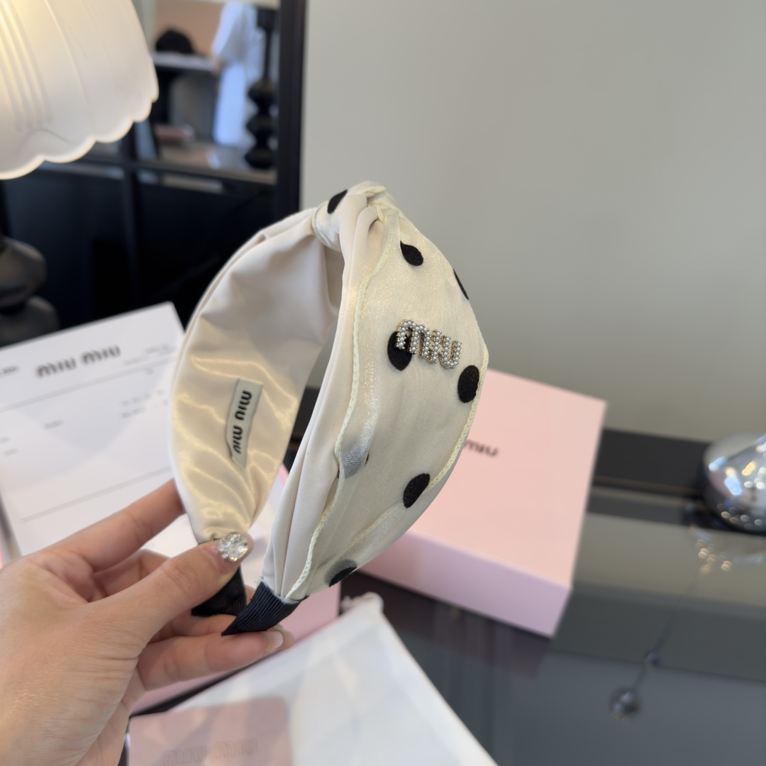 p缪缪miumiu新款发箍