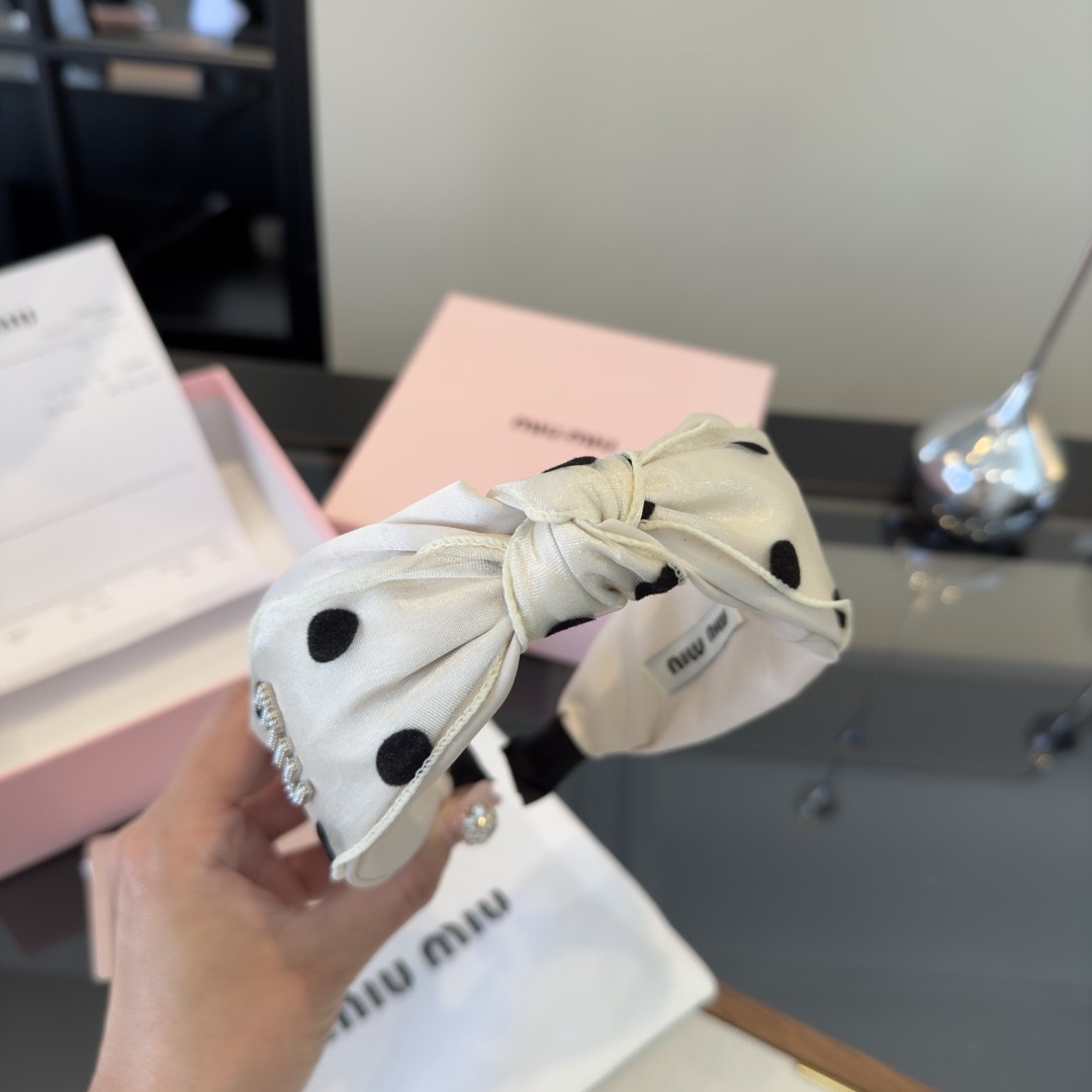 p缪缪miumiu新款发箍