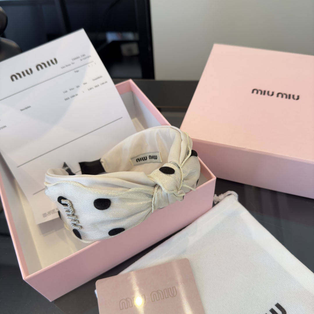 p缪缪miumiu新款发箍