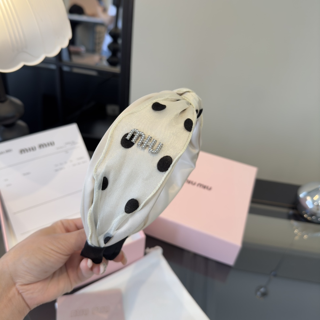 p缪缪miumiu新款发箍