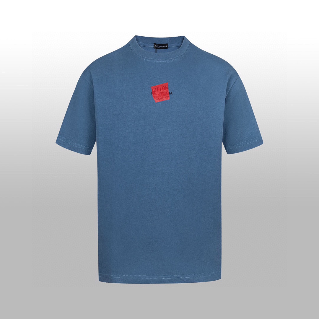 P80 高版本 【BALENCIAG*】春夏新款短袖T-shirt 欧洲数码直喷技术 260克高克重棉感面料 挺括有型 巴家LOGO盖上啫喱胶 无性别穿搭 情侣闺蜜可同款演绎 单穿慵懒随性 叠穿层次满分 💯 尺寸XSSML