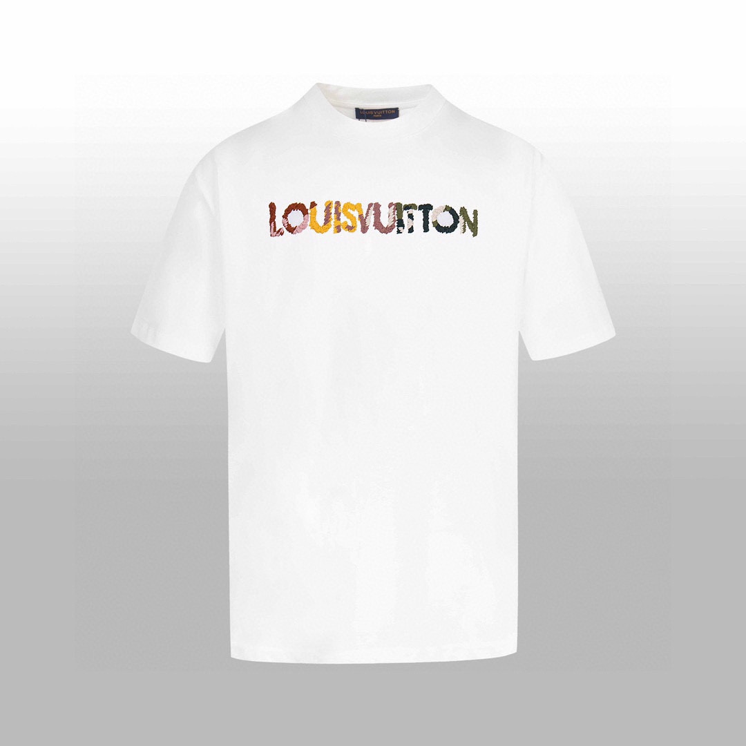 P80 alta versión 【1V】 camiseta corta de logo bordado para parejas, estilo simple y elegante que nunca cansa, bordado de…
