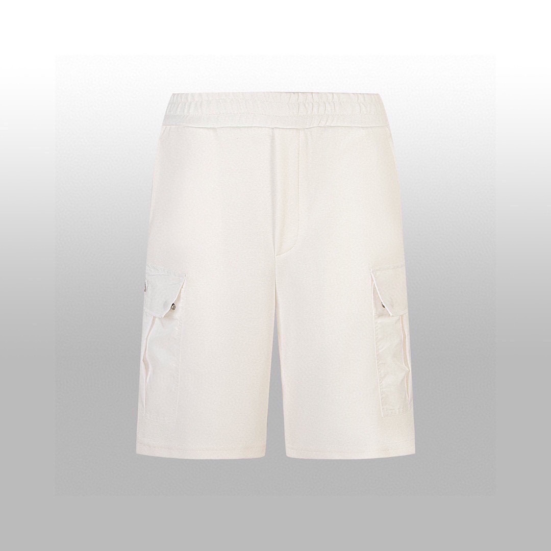P150 versión alta [Prad*] Pantalones de trabajo de algodón de doble cara de principios de otoño, diseño de bolsillo lat…