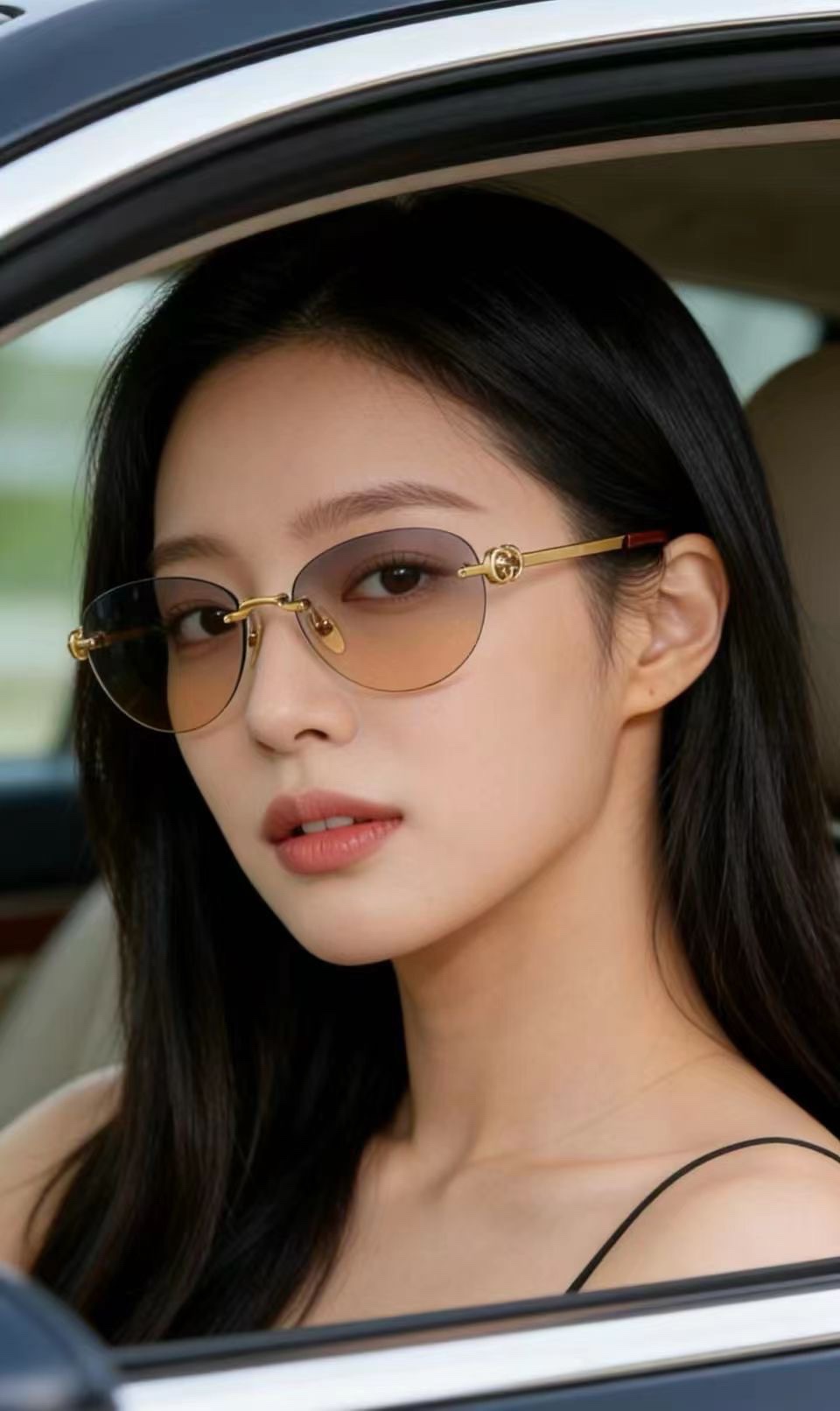 ‼️ 模特图 GUCCI🐝🐝🐝MODEL：GG2230SA🐝🐝🐝SIZE:59口17-145🐝🐝🐝