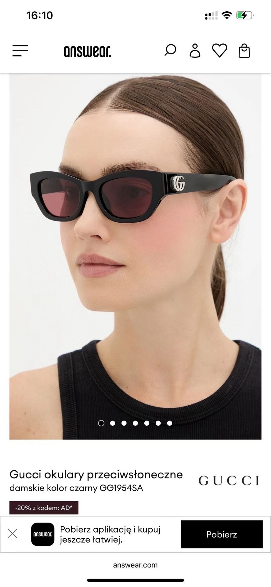NO:768329,Arrival cool girl MODEmblem GG1954SA cleverly blends classic classic silhouette with modern logo style with double G details size 53 mouth 20 - glasses, sunglasses, sunglasses, glasses19860909到货 酷girl MODEmblem GG1954SA 将经典经典轮廓与现代标志风格巧妙融合 搭配双G细节 size53口20-眼镜墨镜太阳镜,眼镜,glasses