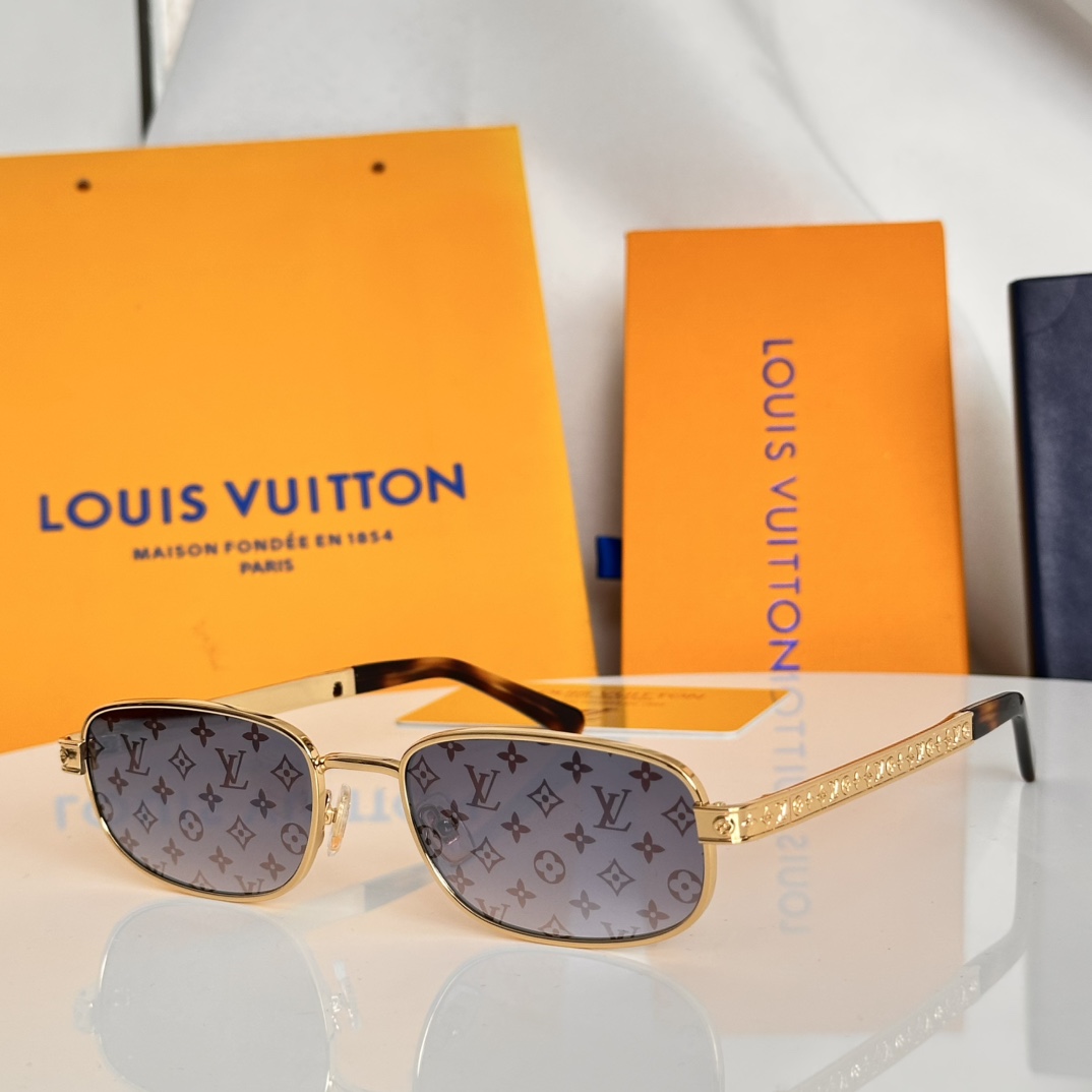 ‼️LOUIS VUITTO*米兰春夏新款～标志性花卉徽标logo镜腿，搭配时尚小方框MODEL：Z29