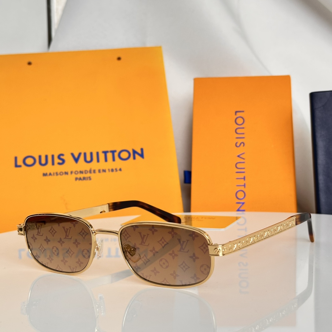 ‼️LOUIS VUITTO*米兰春夏新款～标志性花卉徽标logo镜腿，搭配时尚小方框MODEL：Z29