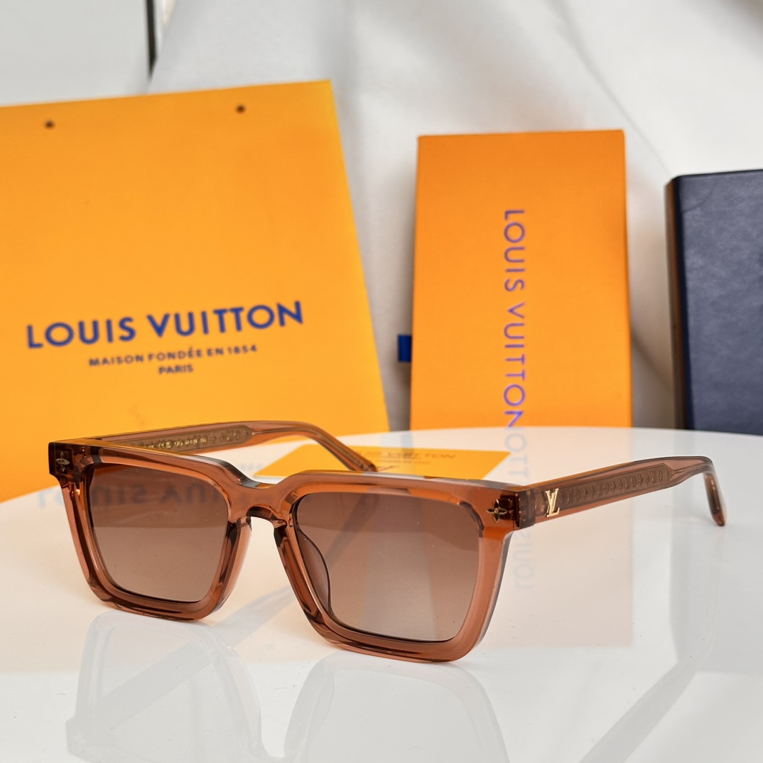 ‼️LOUIS VITTO*LV Aura Square太陽眼鏡是路易威登彰顯精湛工藝及標誌性格調的傑作
