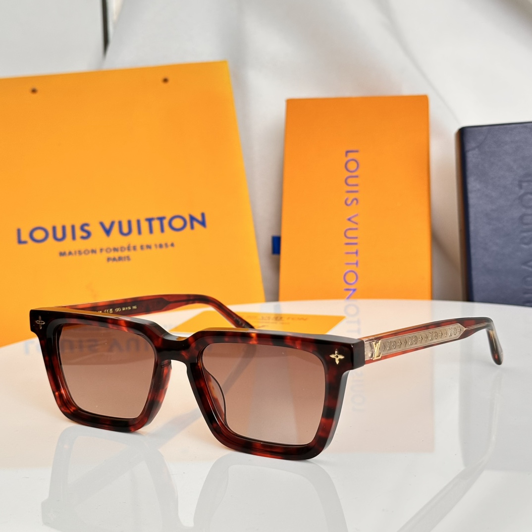 ‼️LOUIS VITTO*LV Aura Square太陽眼鏡是路易威登彰顯精湛工藝及標誌性格調的傑作