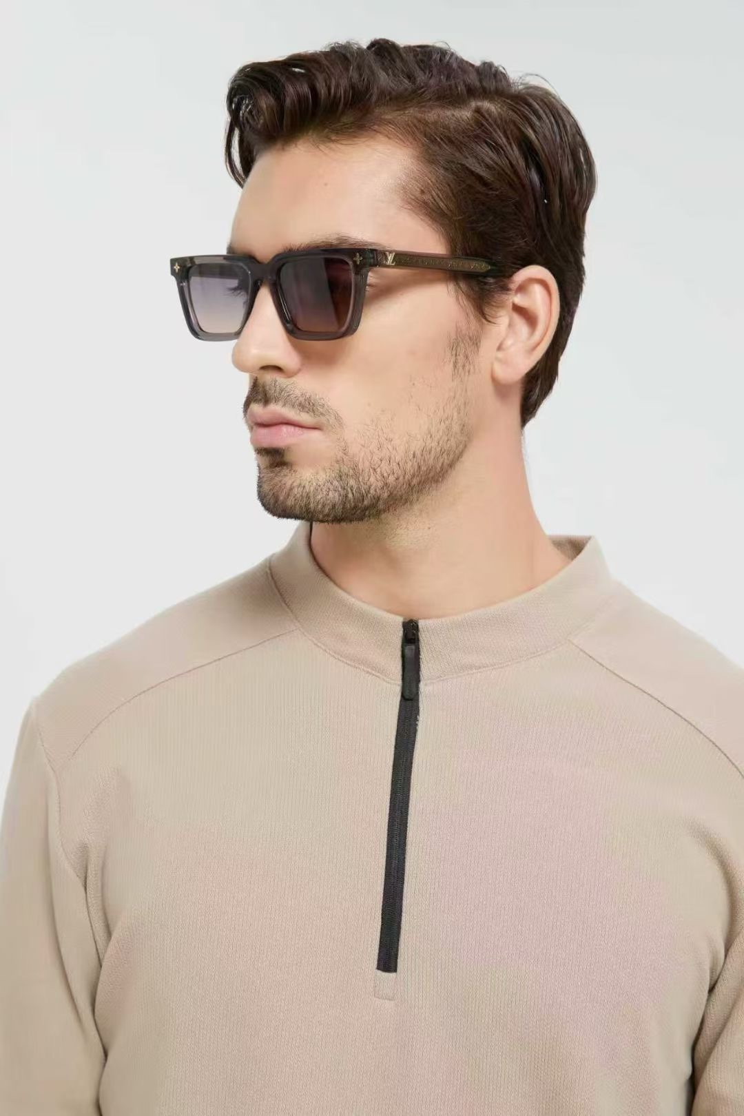 P‼️ 模特图 LOUIS VITTO*LV Aura Square太陽眼鏡是路易威登彰顯精湛工藝及標誌