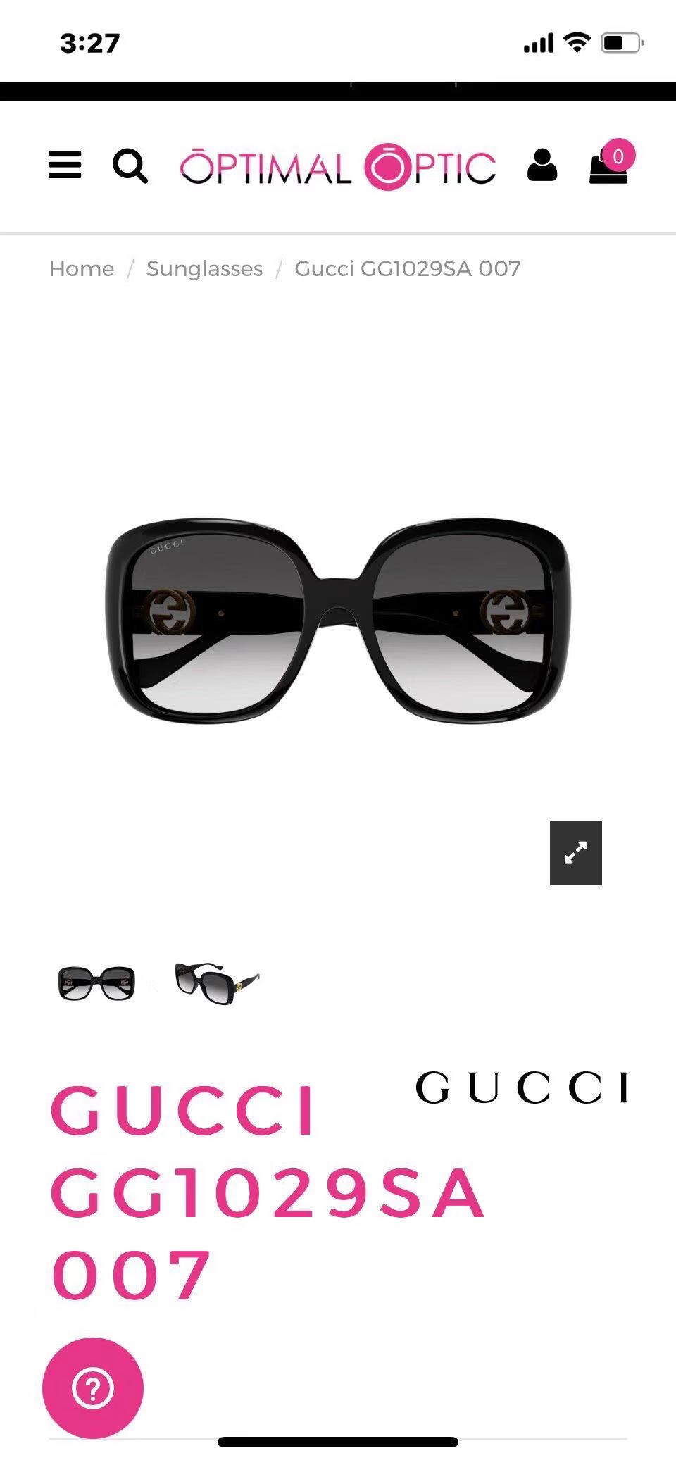 ‼️ 官网图 GUCCI🐝🐝🐝MODEL：GG1029S🐝🐝🐝SIZE:56口21-142🐝🐝🐝