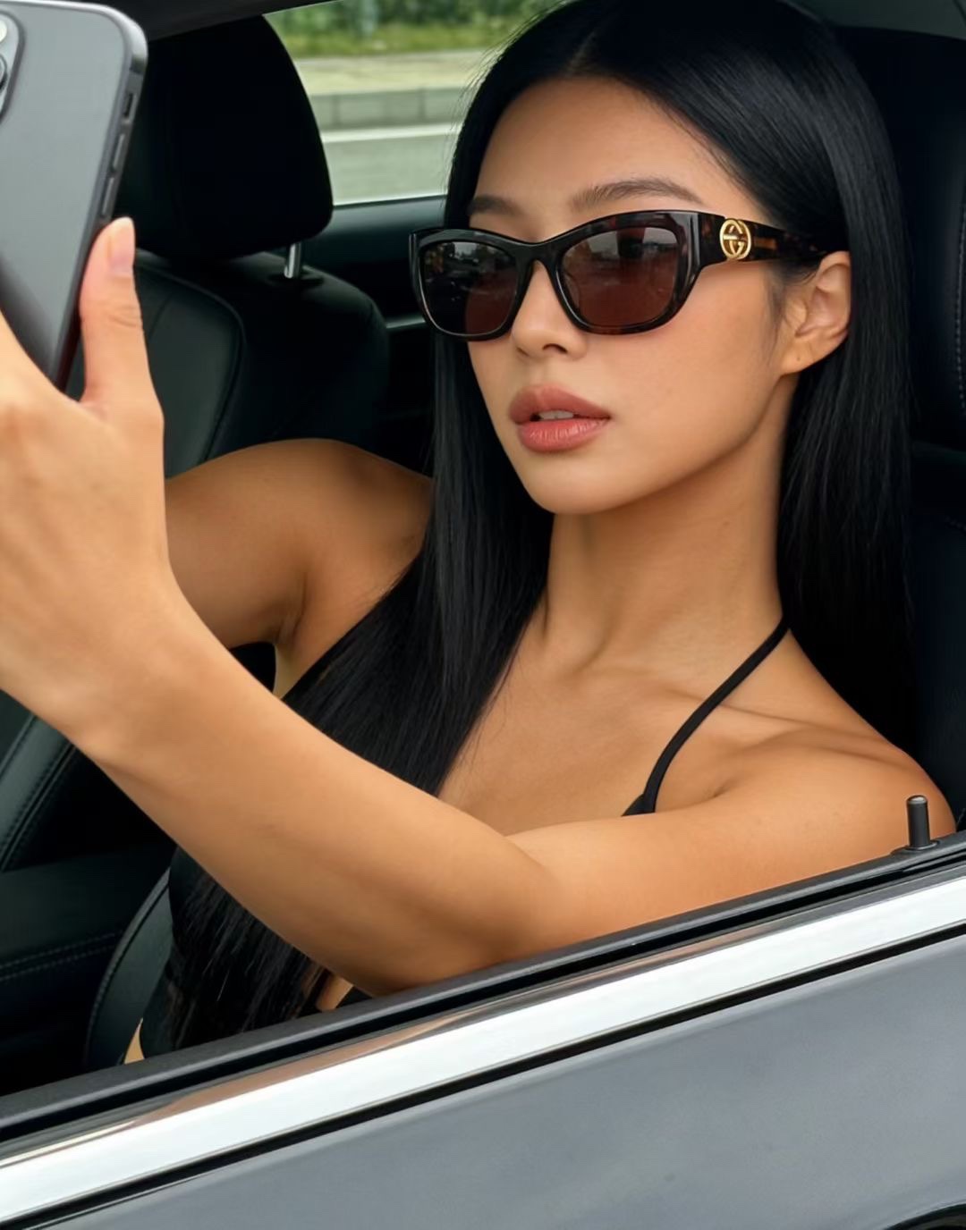 ‼️ 模特图 GUCCI🐝🐝🐝MODEL：GG2125O🐝🐝🐝SIZE:52口18-135🐝🐝🐝