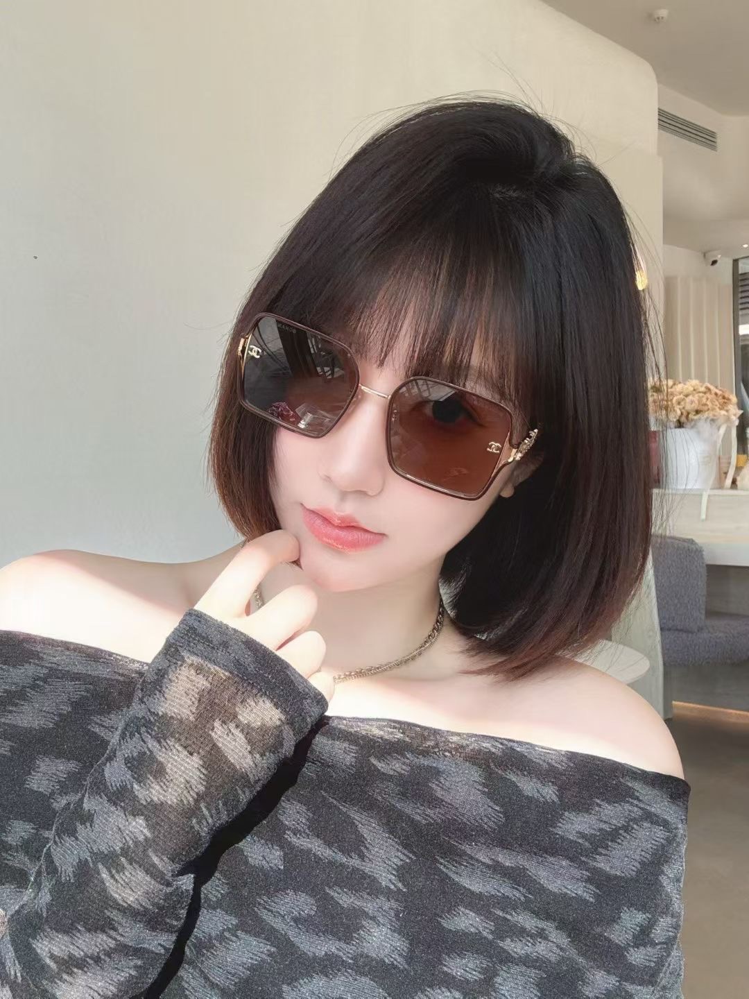 ‼️ 模特图 CHANE*🌸🌸🌸MODEL：CH9820🌸🌸🌸SIZE：58口19-145🌸🌸🌸