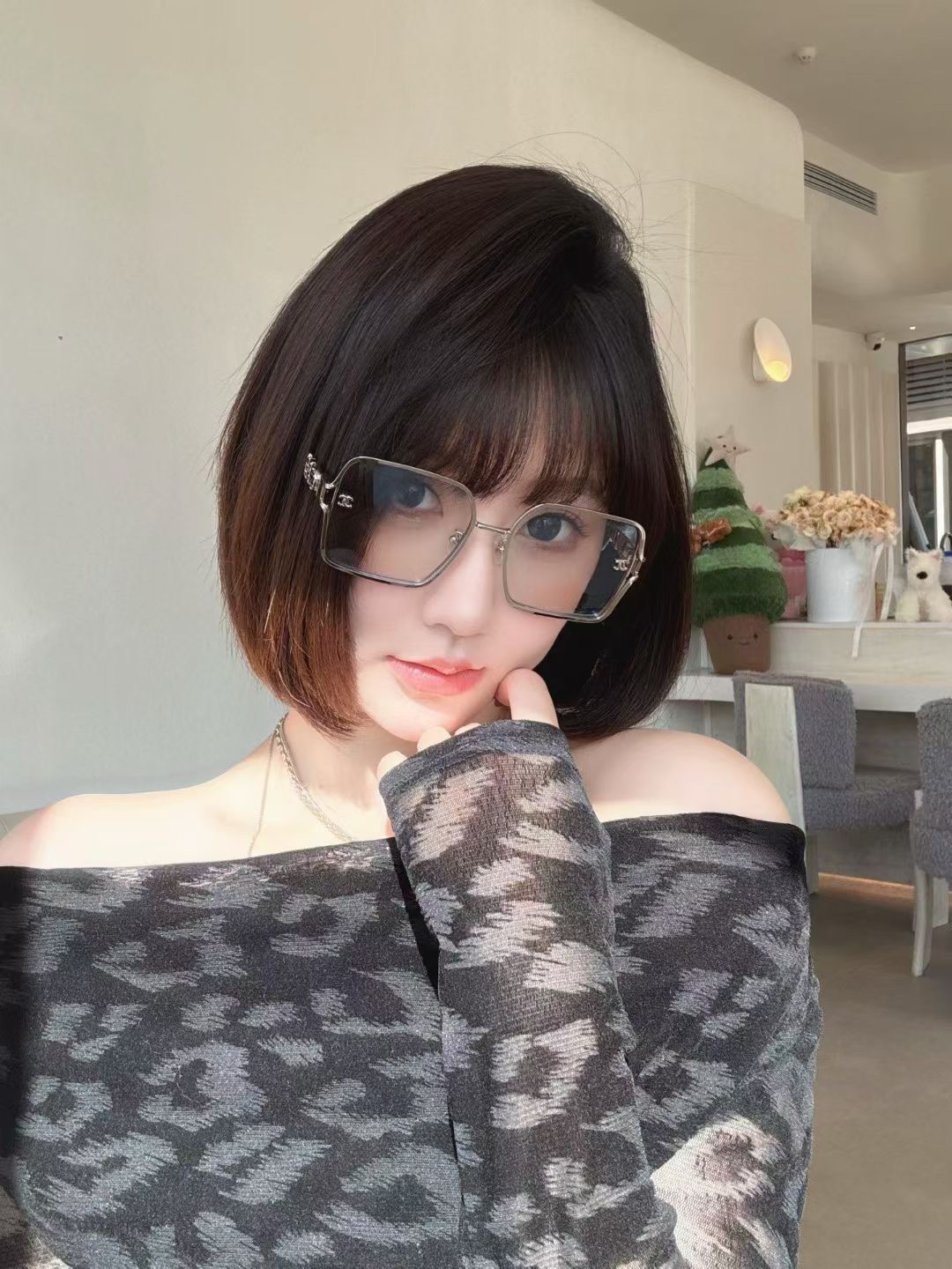 ‼️ 模特图 CHANE*🌸🌸🌸MODEL：CH9820🌸🌸🌸SIZE：58口19-145🌸🌸🌸