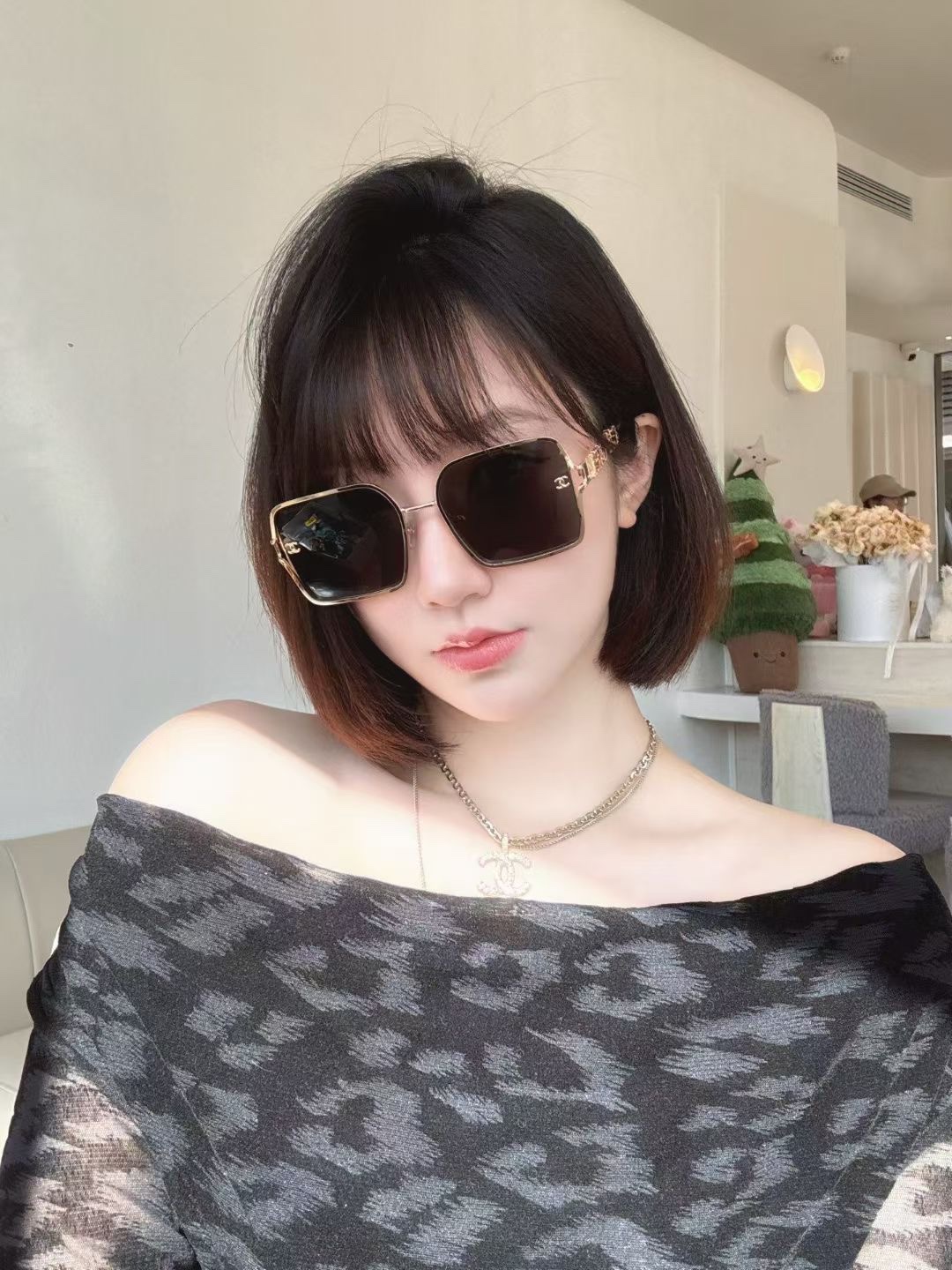 ‼️ 模特图 CHANE*🌸🌸🌸MODEL：CH9820🌸🌸🌸SIZE：58口19-145🌸🌸🌸