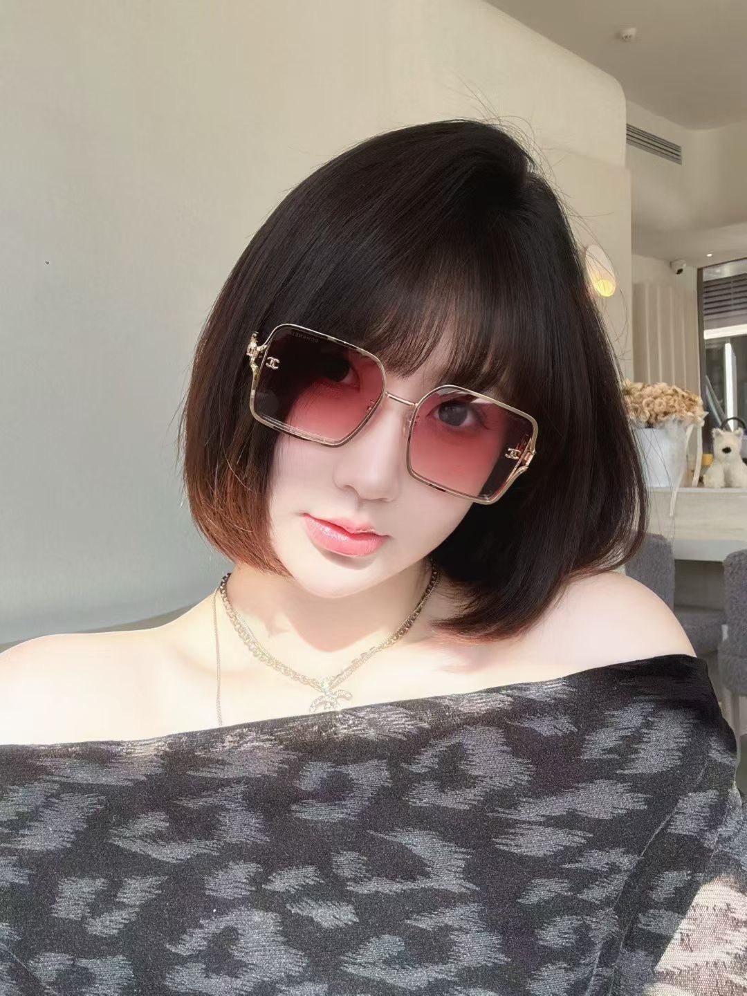 ‼️ 模特图 CHANE*🌸🌸🌸MODEL：CH9820🌸🌸🌸SIZE：58口19-145🌸🌸🌸