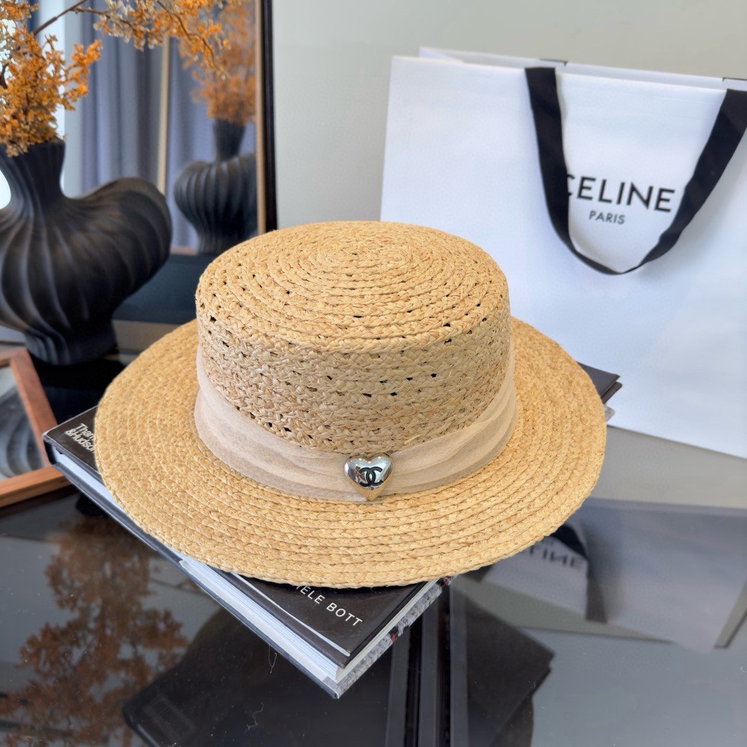 NO:743078,Chanel Chanel raffia straw hat, travel essentials, head circumference 57cm hat straw hat bucket hat baseball cap, hat, chanel, chanel, espadrilles, hats19860909Chanel香奈儿拉菲草帽,旅游必备,头围57cm帽子草帽渔夫帽棒球帽,帽子,chanel,chanel,espadrilles,hats,hat