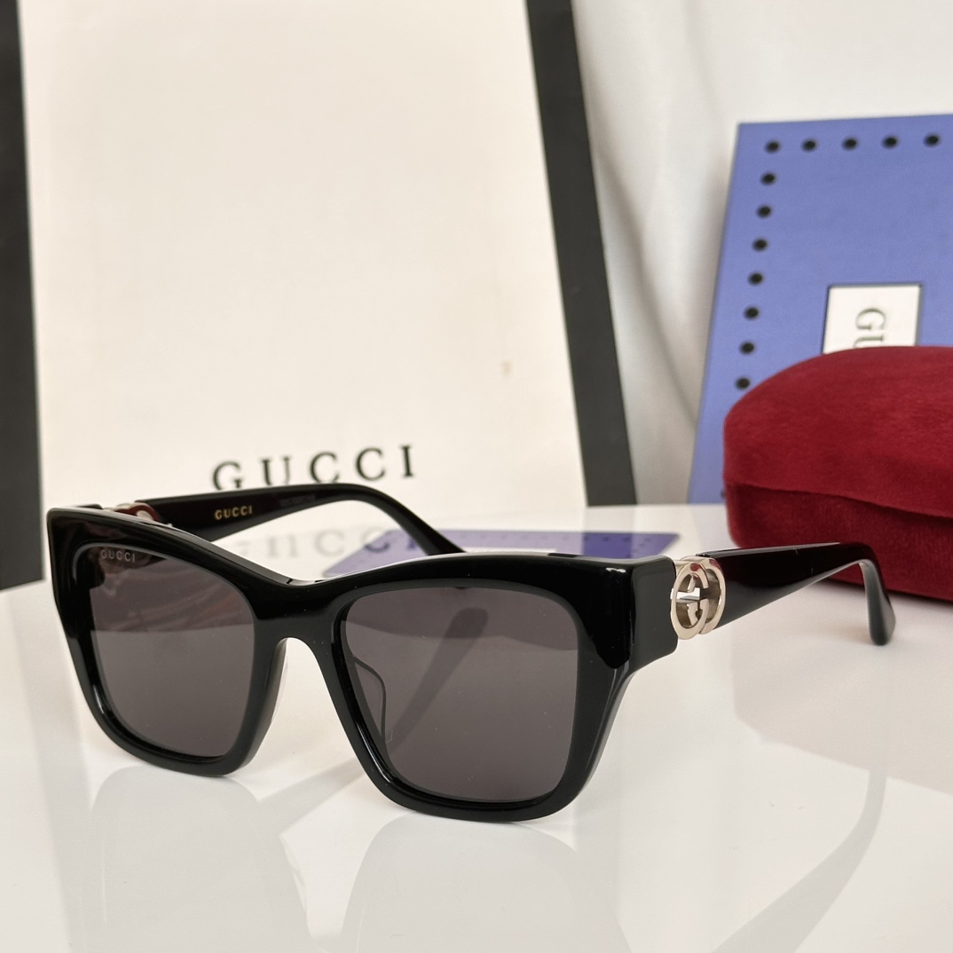 ‼️GUCCI*🐝🐝🐝MODEL：GG2124O 🐝🐝🐝SIZE:52口18-135 🐝🐝🐝